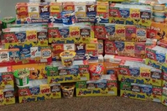 Cereal donation from Stow Presbyterian